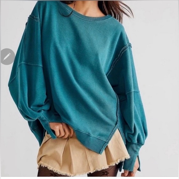 Free People Tops - Free People We The Free Camden Sweatshirt Crewneck Pullover